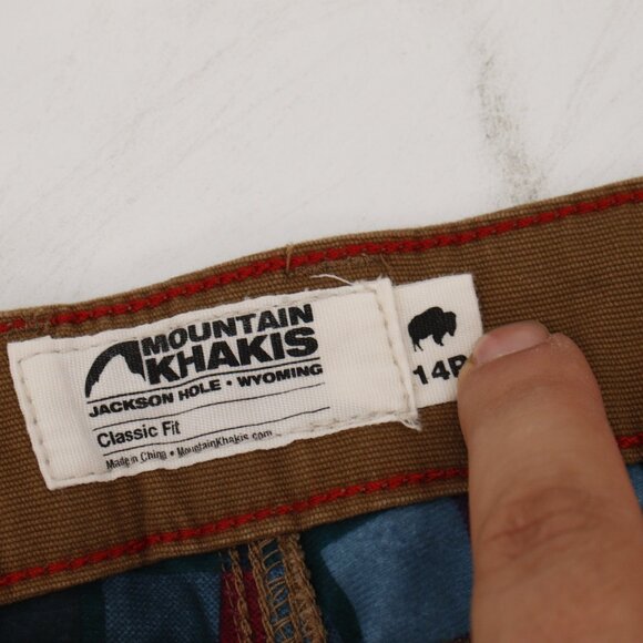Mountain khakis pants Women's 14 36x32 Camber 106 Lined Classic Fit Cotton Blend - Picture 12 of 14
